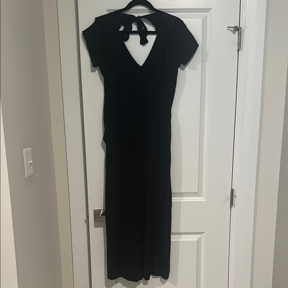 Abercrombie Elegant Black JumpSuit